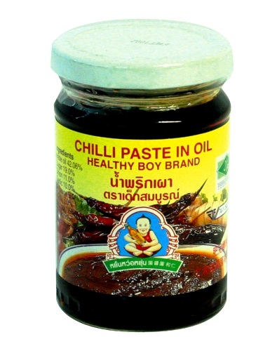Pasta di peperoncino in olio - Healthy Boy brand 220g.